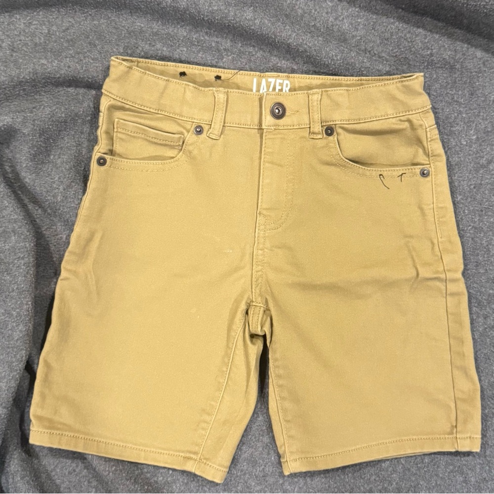 Lazer Kids Tan Shorts